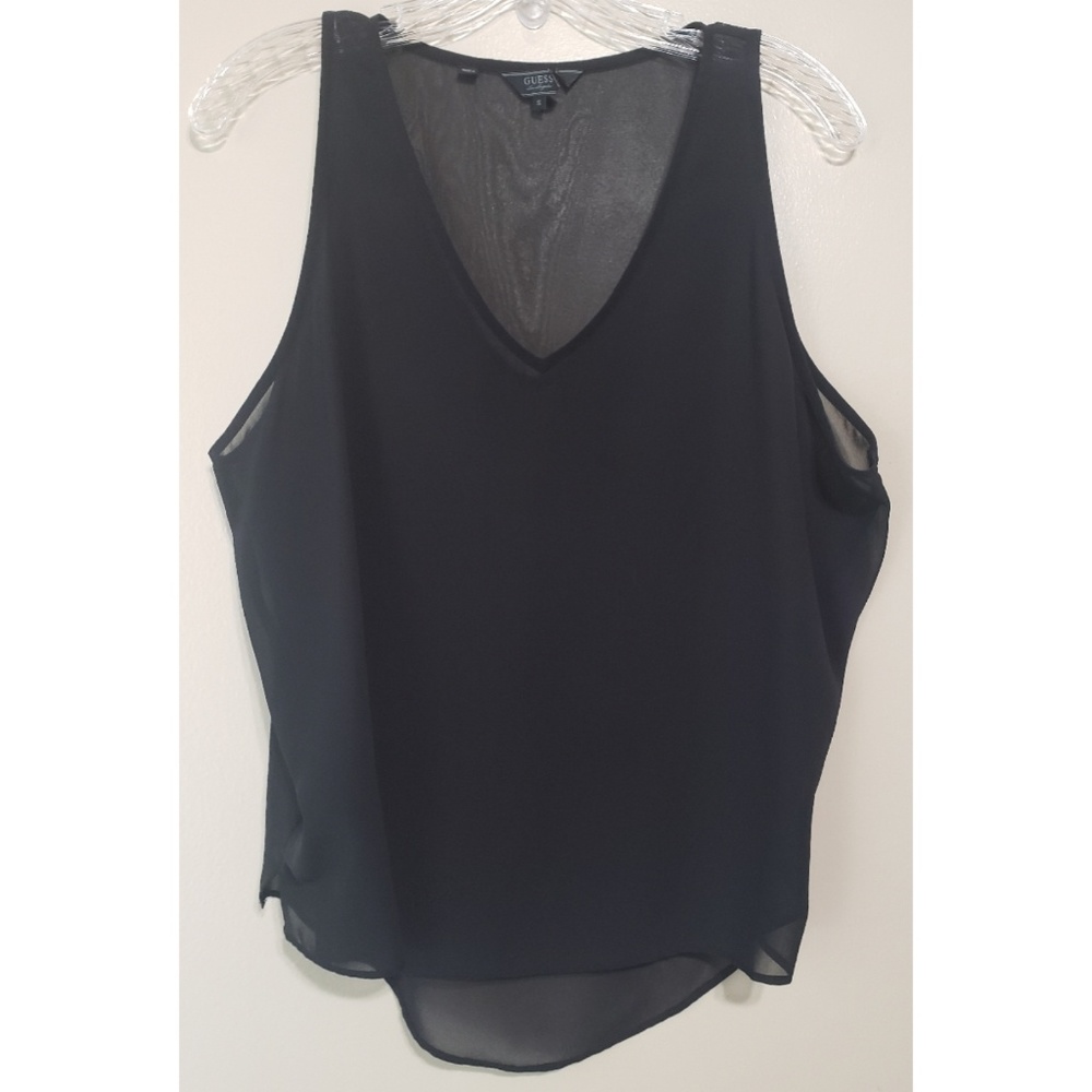 Guess Transparent Tank Blouse